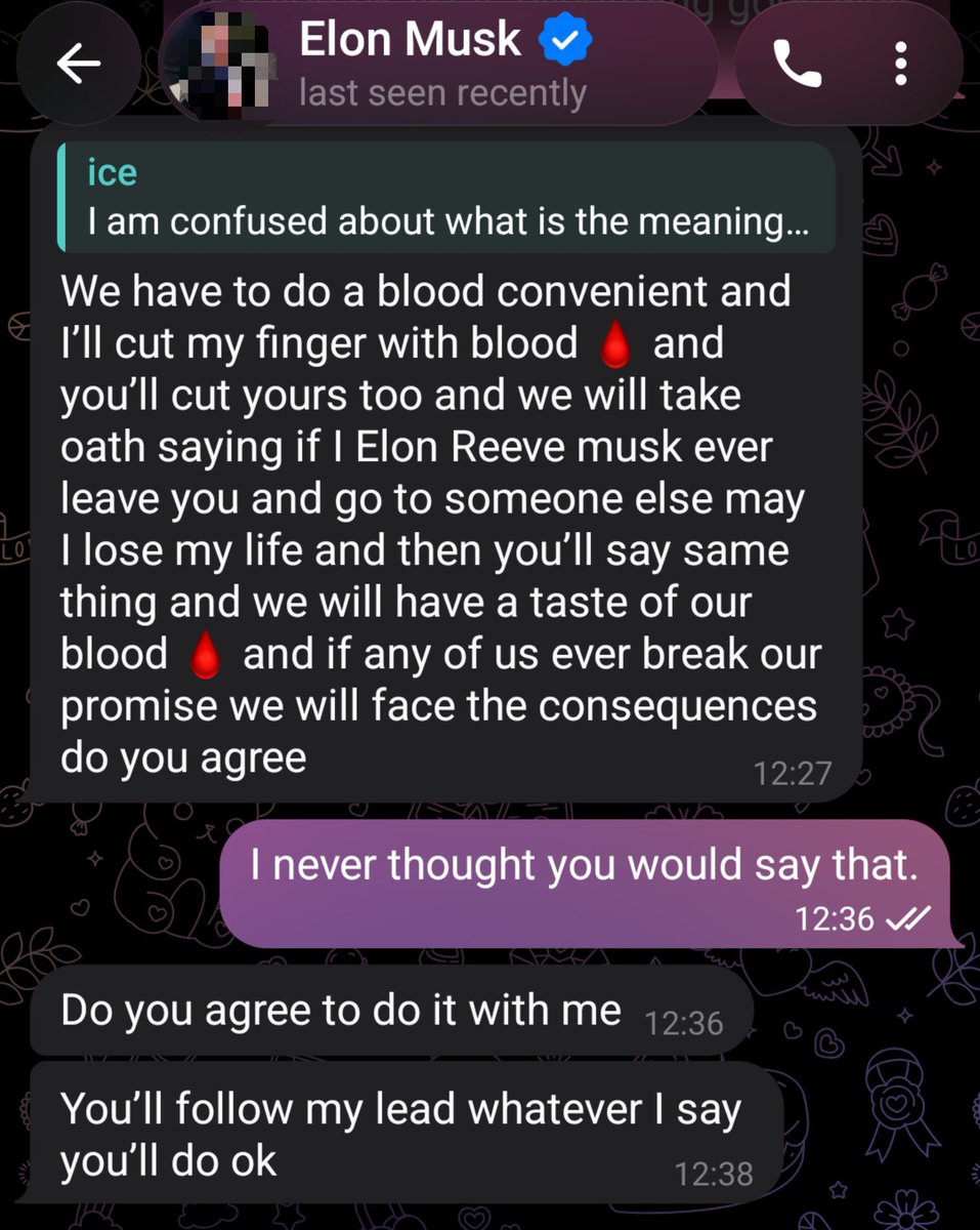 Iceljv's tweet photo. @elonmusk The fraudster pretended to be you and defrauded me. I was so sad because of this. https://t.co/W7ZEzZI8Pd