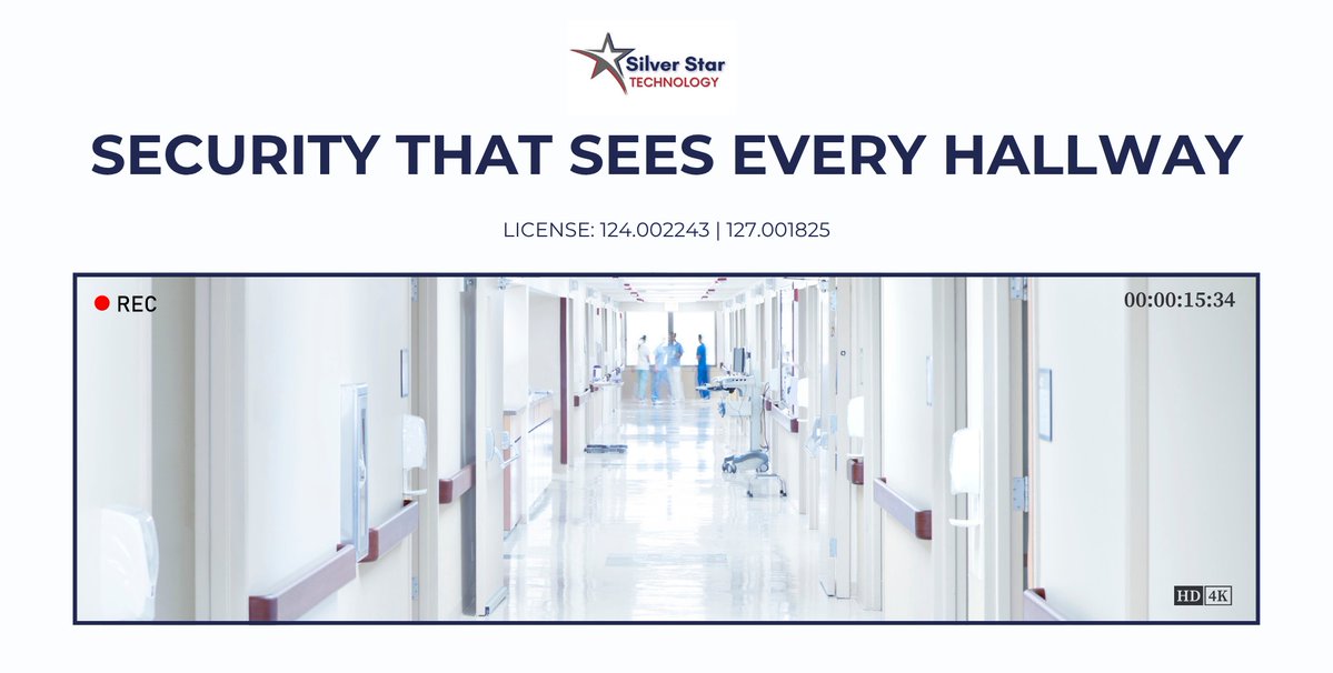 silverstartech1's tweet photo. Healthcare facilities have movement everywhere.
Silver Star Technology helps teams improve visibility with cameras, AI surveillance, access control, alerts, and monitoring.
Contact us: https://t.co/1I8wsZZHVW
#SilverStarTechnology #HealthcareSecurity https://t.co/FZDog66IT2