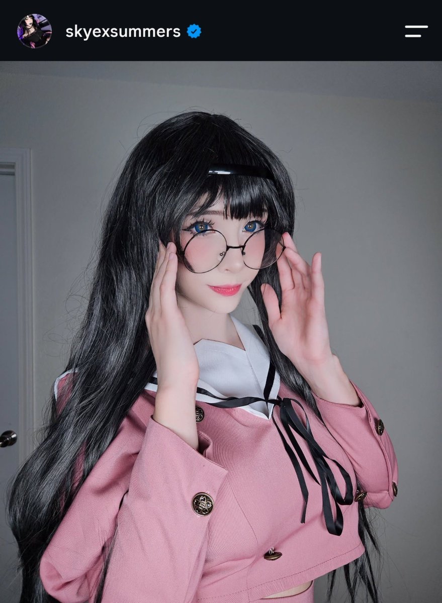 Arisu_senpai_'s tweet photo. Una cosplayer de anime que me salía muchísimo en Instagram y cuyos cosplays me gustaban, descubrí que también hacía contenido para adultos. Yo ni enterado xd https://t.co/tWapc7nZhg