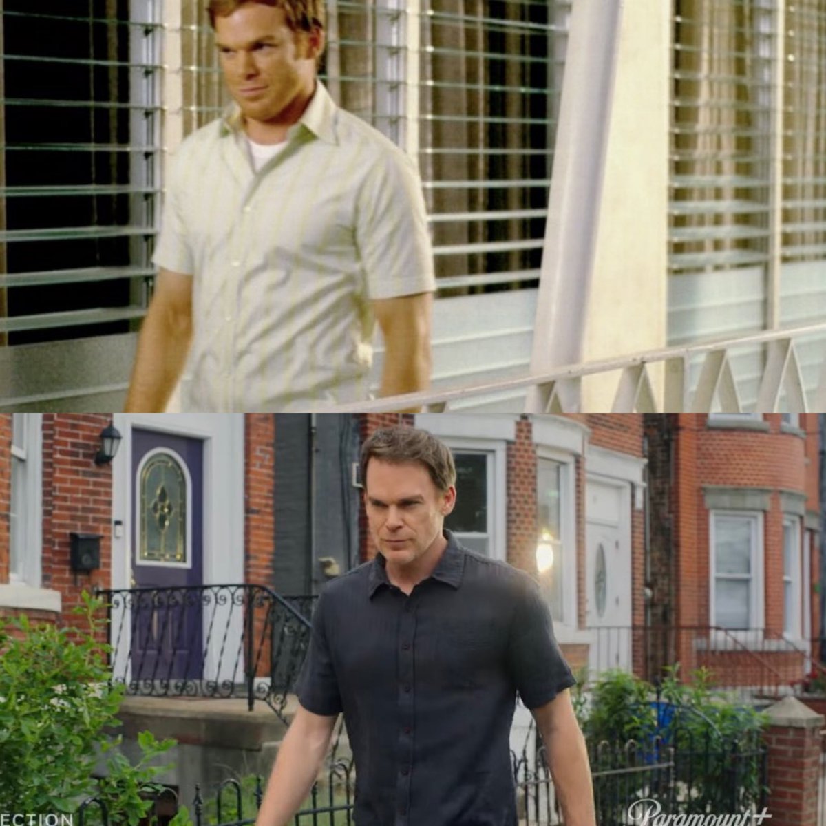 DEX7Y's tweet photo. Better before? Or better now ? #Dexter https://t.co/OxDOh7LvWJ
