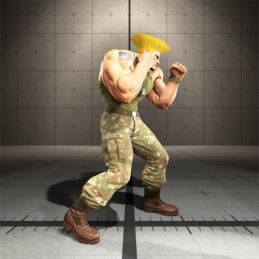 StreetFighter's tweet photo. Watch Street Fighter 6 on Twitch to receive a Guile color inspired by the Street Fighter movie. Perfect time to also tune in to the Street Fighter 6 Red Carpet Rumble with Twitch Rivals starting at 1pm PT today.

🎥 Timing and Code Details - https://t.co/HkHRN4PZwS https://t.co/m23Z7bl6Xn