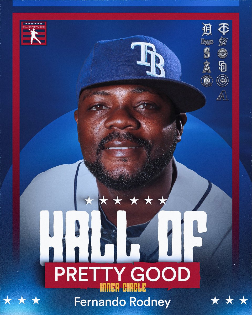 hallofgoodpod's tweet photo. 🚨BREAKING NEWS🚨

Fernando Rodney received 94% of 33,700 votes and is now officially the 96th inductee in Hall of Pretty Good history! https://t.co/rDSBK0e7nX