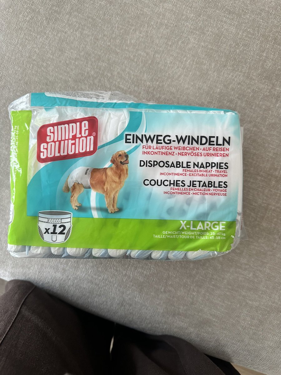 beadifusiones's tweet photo. @de_infantil  Buenas cielo,  necesitamos al menos cinco cajas de pañales, son 75€. Son los únicos que van bien tiene fugas para los ancianos, en especial Nala y duran más. Cuenta: ES81 2100 2470 5102 0037 2217 por si puedes dar una patita por favor 🙏 🐾 https://t.co/uIYvbjy91h