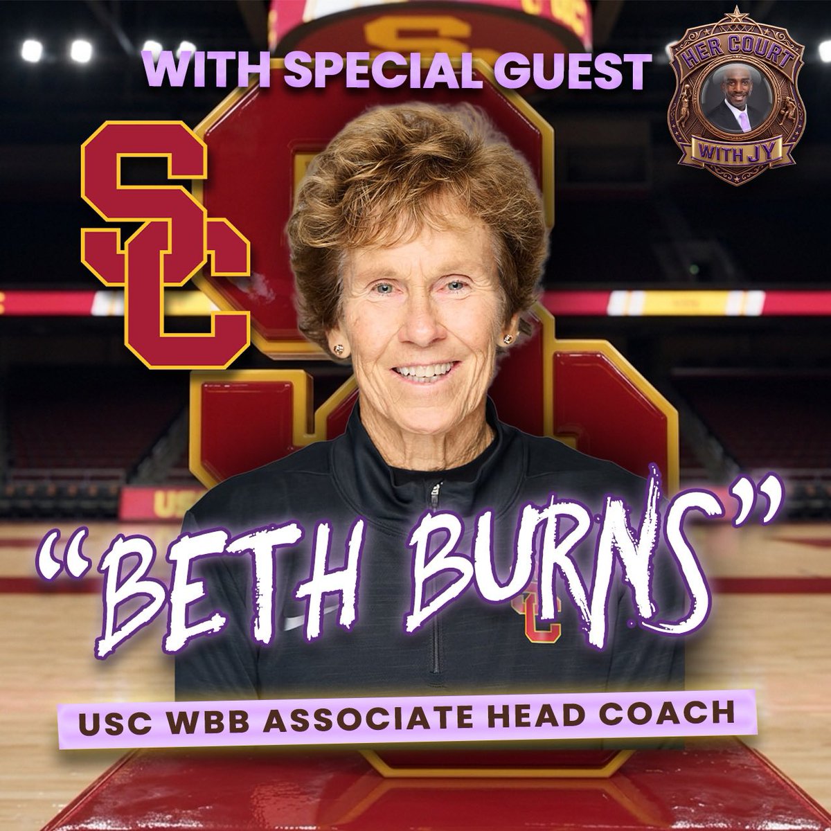 CoachYoungNJ's tweet photo. 🚨 2️⃣ OGs. 60+ YEARS OF EXPERIENCE. 1️⃣ EPISODE. 🏀🔥

The Assistant Coaches Series:  Her Court w/ JY, 🔌 by @OpeningLineHQ 

🙌 @OGcoachGeneHil — @CanesWBB 
✌️ @coachbethburns — @USCWBB 

🎙️ Don’t miss this one.

⏰ DROPS in AM!

#WBB #NCAAW #CollegeBasketball #UMiami #FightOn https://t.co/0Ai4BQHLgI