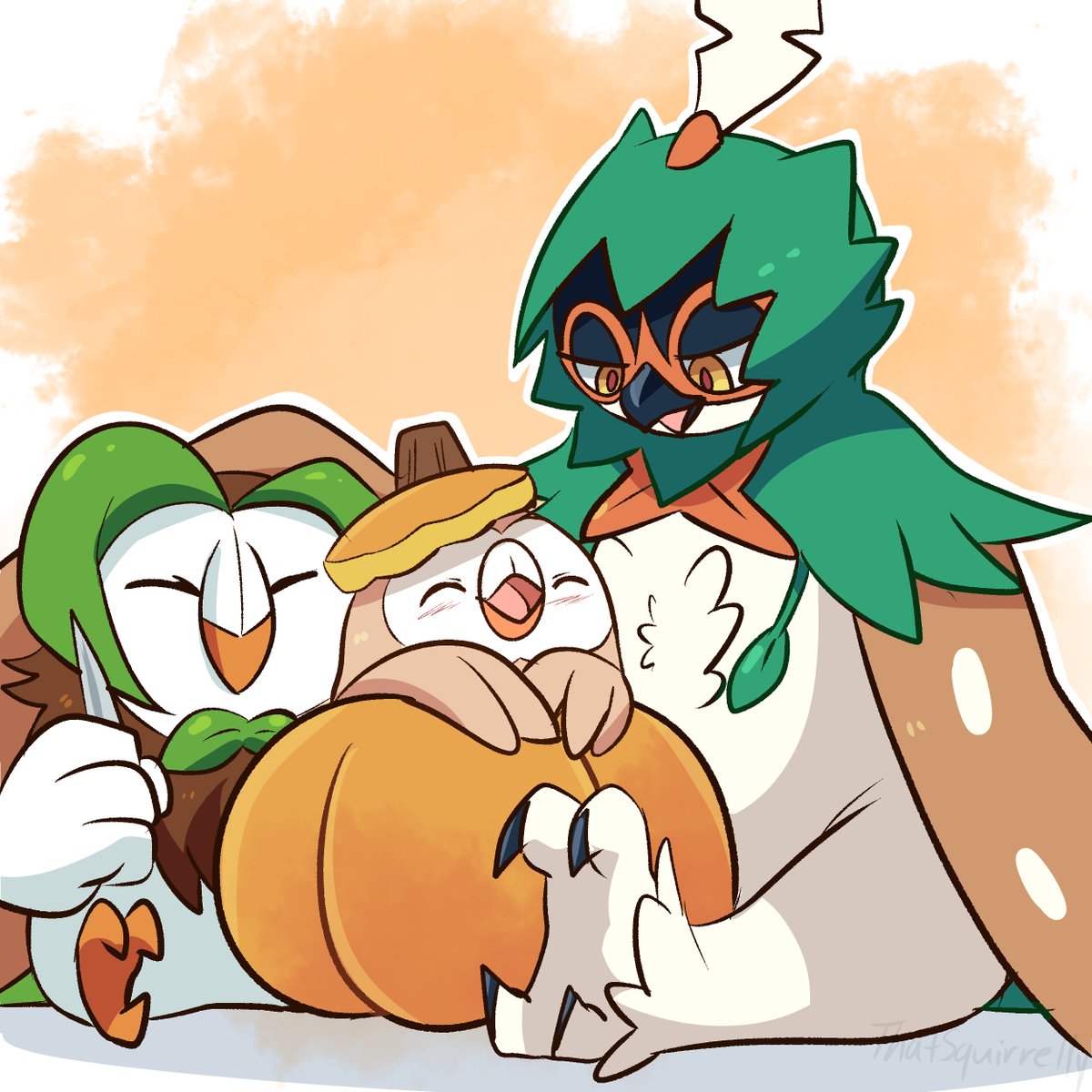 ThatSquirrelly's tweet photo. First day of spooky month! https://t.co/FlLjPR48DX