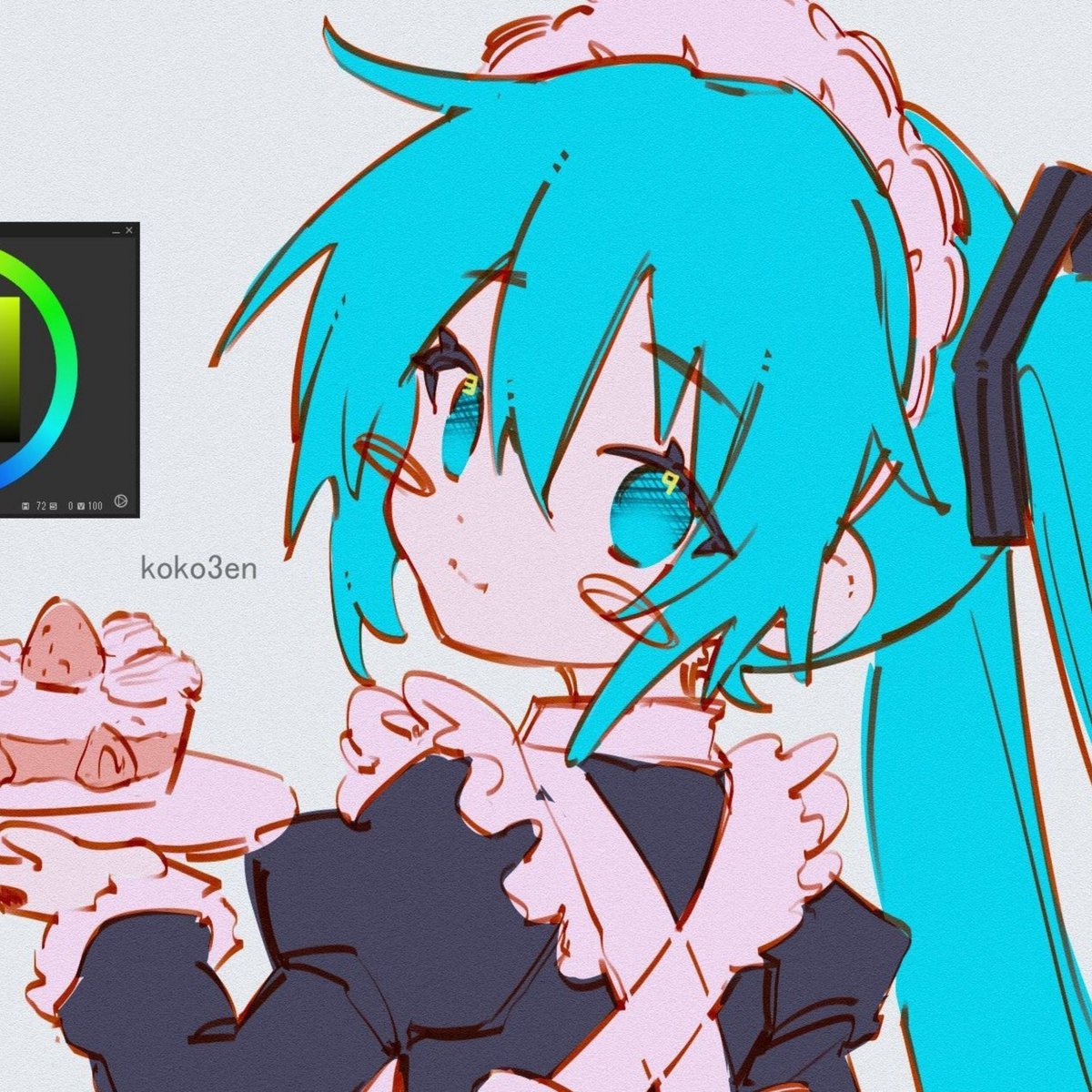 koko3en's tweet photo. 39 #初音ミク https://t.co/pTKYZQdhUv