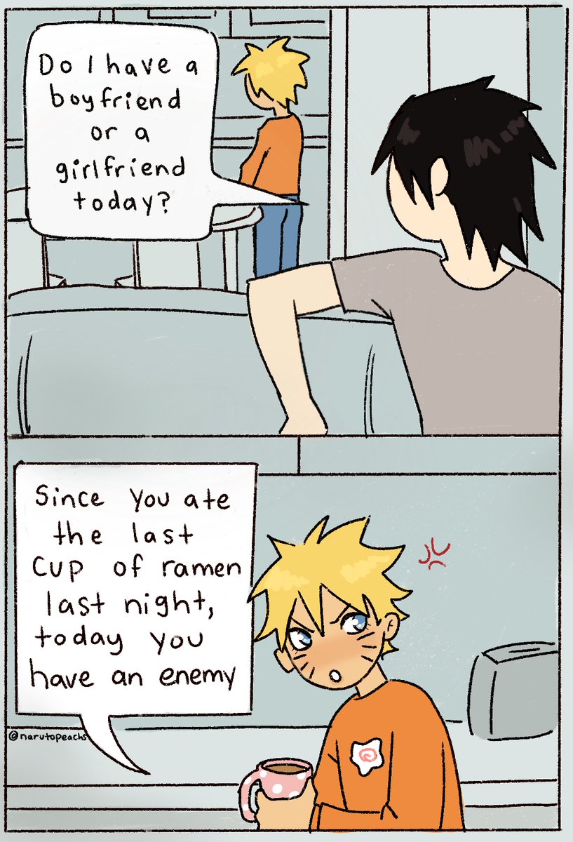 narutopeachs's tweet photo. i love genderfluid naruto #sasunaru https://t.co/yRDELR3wrA