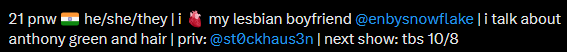 AveryTheShrimp's tweet photo. boyfriends cant be lesbians, hope this helps! https://t.co/LOPcxhuqMb