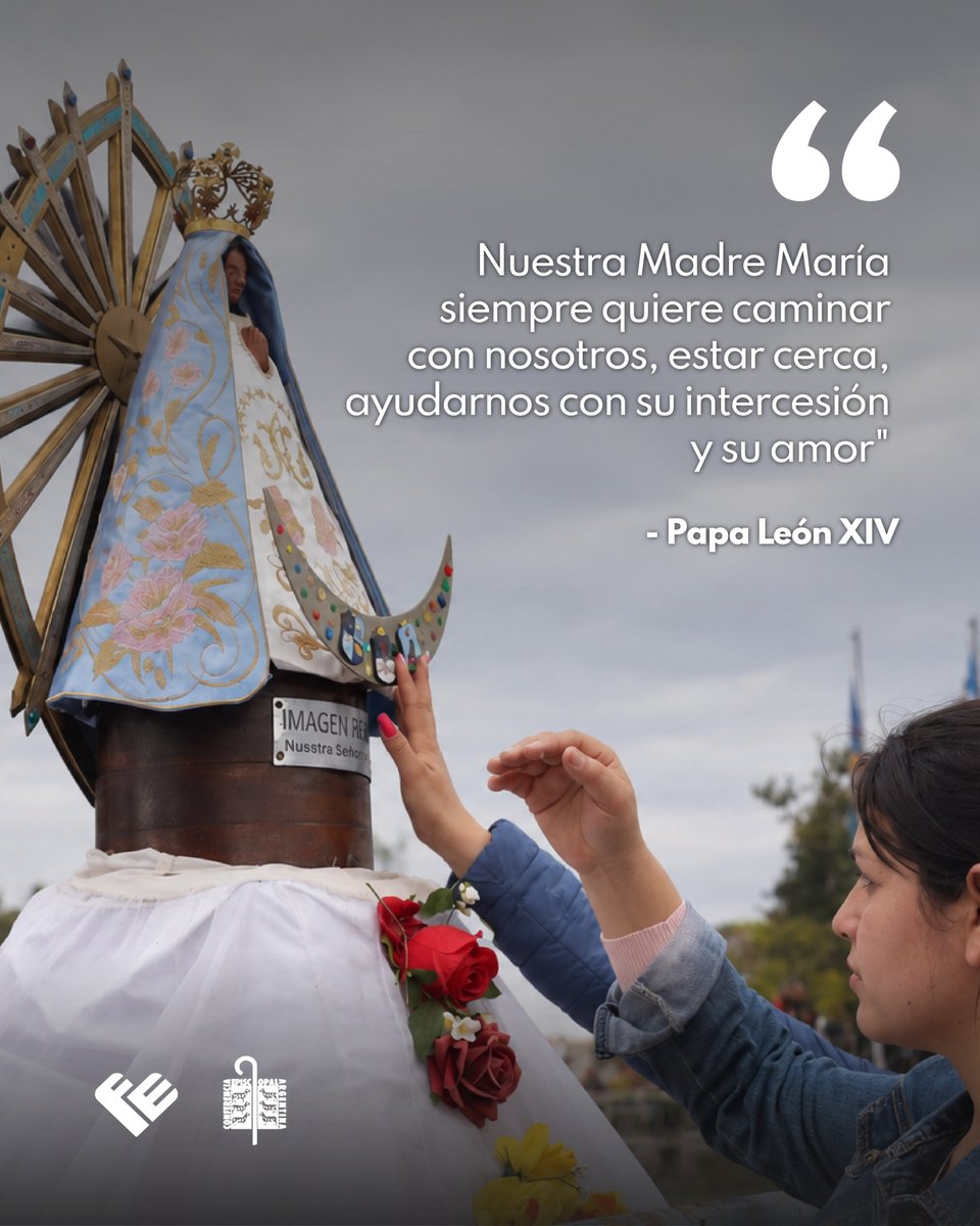 Programa_FE's tweet photo. Este fin de semana, miles de jóvenes vuelven a caminar hacia Luján. 🙏

El Papa León XIV nos recuerda a María como una Madre cercana, que acompaña e intercede por nosotros.

Desde Programa FE nos unimos a la 52° Peregrinación Juvenil. Que María acompañe cada paso. 💙 https://t.co/PxIdi4sv0D