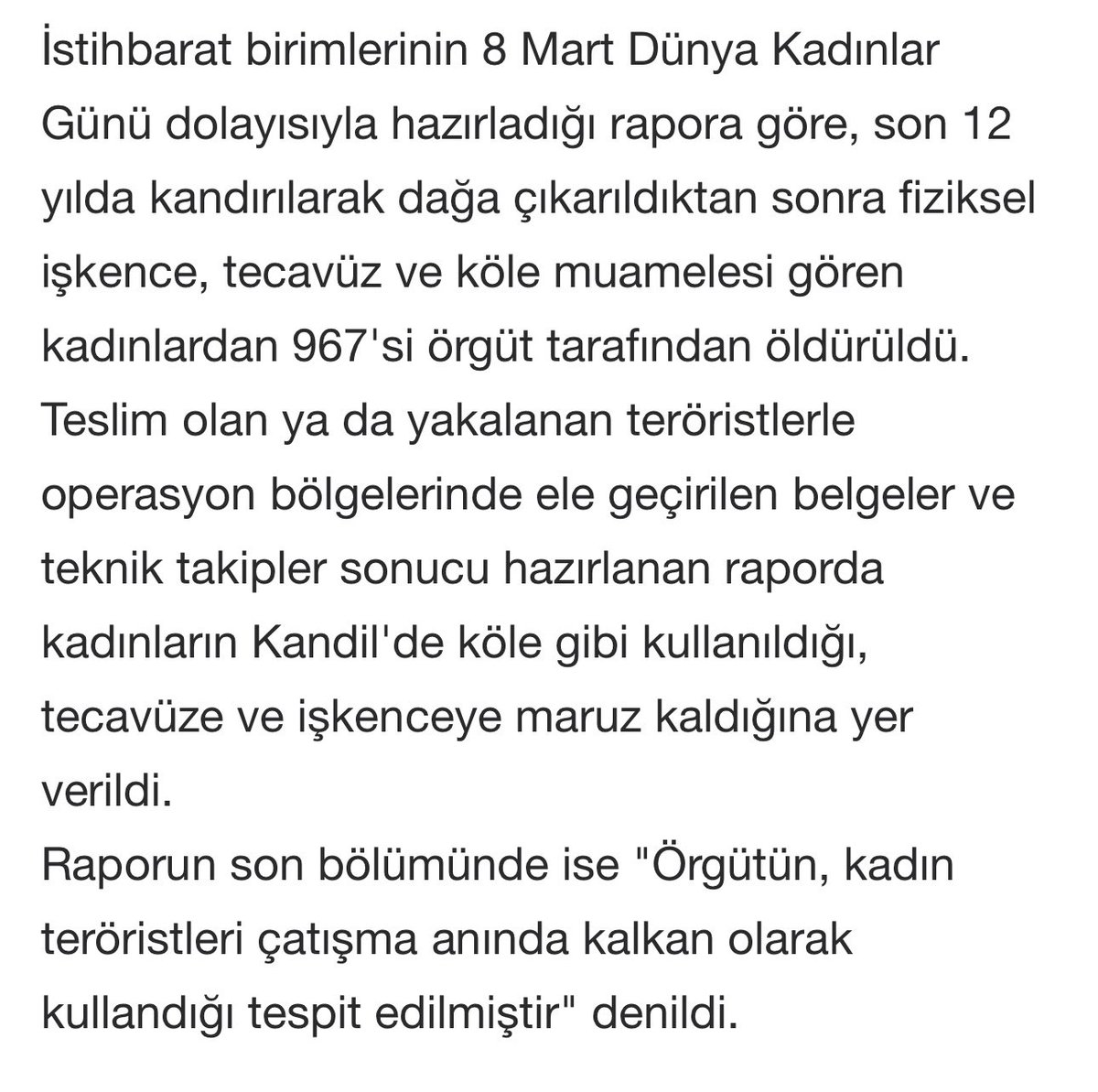 PKKgerceklerii's tweet photo. Siz hiç DEM Parti, TJA, İHD, ÖHD ve Eğitim-Sen’in PKK tarafından öldürülen kadınlar için ses çıkardıklarını gördünüz mü?

2018 yılında 8 Mart Dünya Kadınlar Günü’nde açıklanan rapora göre, son 12 yılda 967 kadın, kontra PKK tarafından öldürülmüş.

Dünyada en çok kadın öldüren örgüt, kalkmış “kadınların haklarını savunuyoruz” diyor.

Yalandan kim ölmüş?