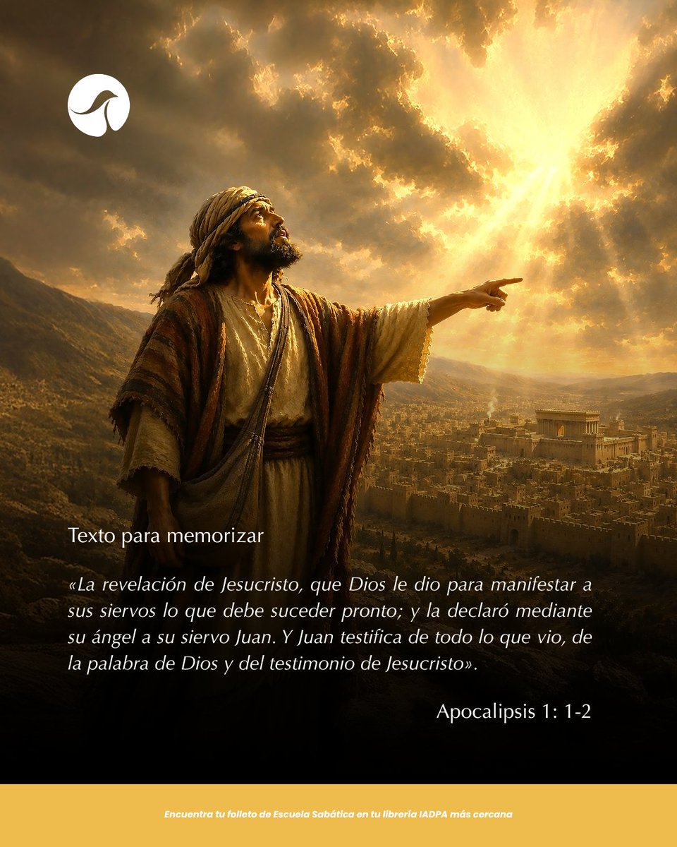 IADPA's tweet photo. 📖✨ ¿Cómo se comunica Dios con la humanidad y cómo llegó su mensaje hasta nosotros?

Esta semana profundizamos en la revelación y la inspiración, dos conceptos fundamentales para comprender el origen y el propósito de las Escrituras. 💭📜 https://t.co/BFllcVrZGg