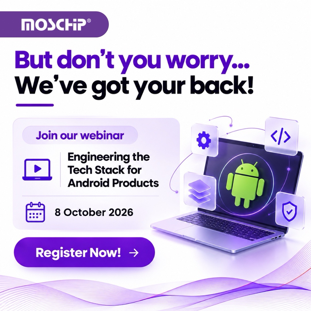MosChipTech's tweet photo. AOSP on your silicon is just the starting point. What comes next?

Join our webinar “Engineering the Tech Stack for Android Products” and explore what it takes to build beyond the platform.

📅 8 October 2026
🔗 Register Now: https://t.co/l6jSifZZ8D 

#Android #AOSP https://t.co/gNpXF72h9L