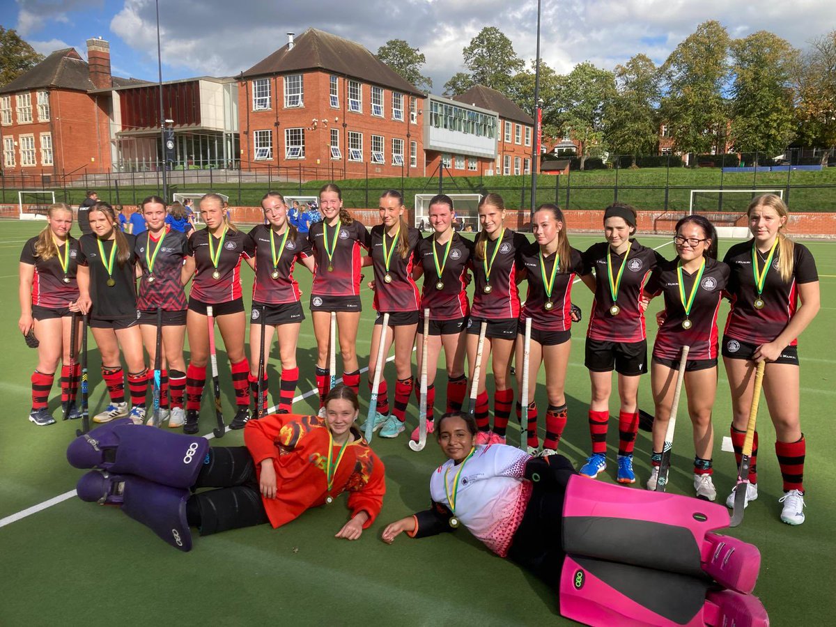 NULS_Sport's tweet photo. U14, U18 &amp; now U16 Staffordshire County Champions🏆. A superb performance by our girls’ today &amp; we wish them all the luck at the Regional Finals 🏑 @NuLS_Headmaster @NULSchoolUK https://t.co/xGDertvXLB