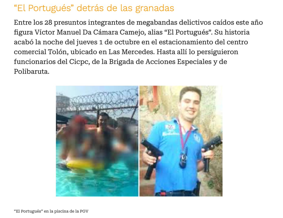 AAAD25's tweet photo. Les presento a Víctor da Cámara, alias "El Portugués". Otrora uno de los pranes más temidos de la infame Penitenciaría General de Venezuela. Si crees que no hay hampones de tez clara, necesitas menos pseudociencia racial de Arthur de Gobineau y más calle, chamo. https://t.co/OuLlIcnFMK