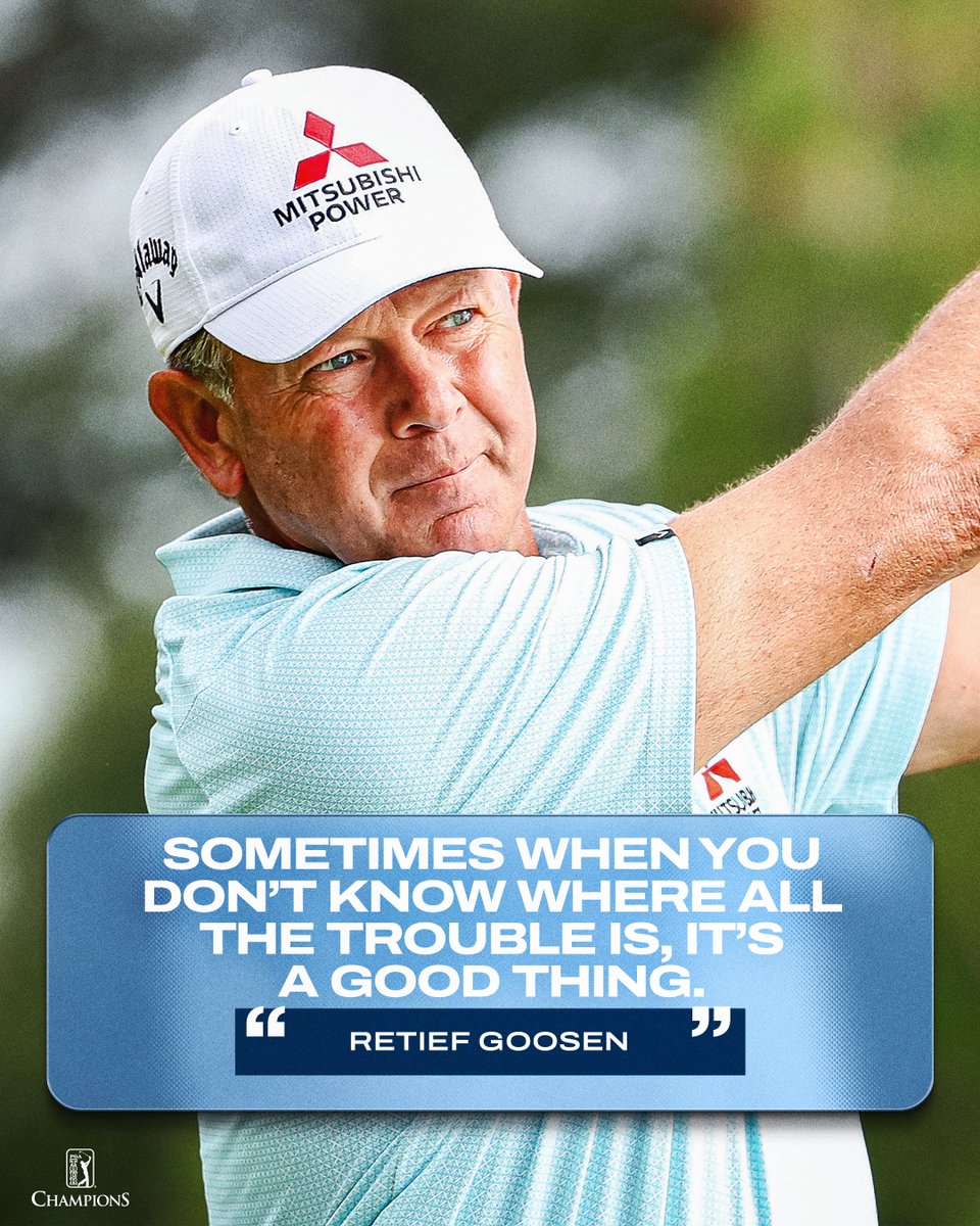 ChampionsTour's tweet photo. Who needs to know where the trouble is?

Retief Goosen is just seeing fairways and greens at the brand-new @JeffLVClassic. https://t.co/aynImICSZD