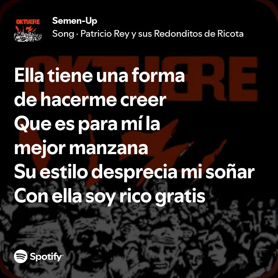 rockEnSpotify's tweet photo. https://t.co/TBS5G9TBu2