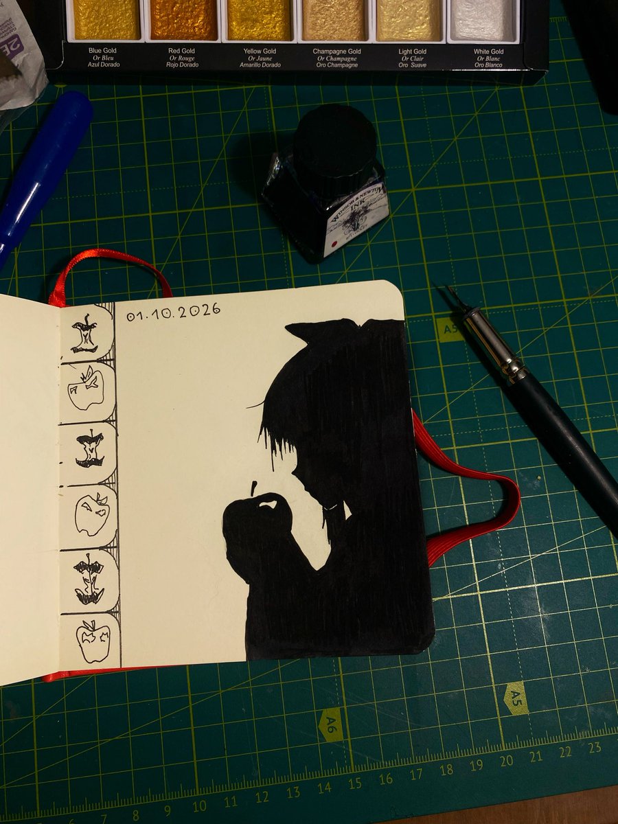 Letrvaat's tweet photo. я вважаю це геніально інтерпретацією теми
#украрт #inktober #inktober2026 https://t.co/rchM52Ran8