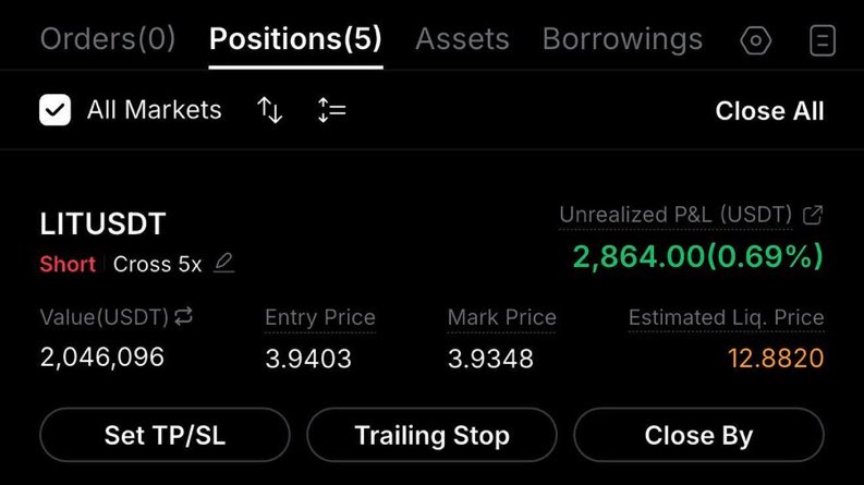 petertradee's tweet photo. Started to swing short $LIT

Click  👇🏿👇🏿 to join  our free  signals group. 

https://t.co/kQDiEwQ4Eu

$xrp $btc $fil $icp $iran $NFE
$TSLA $EOSE  $IREN $NBIS $RKLB $LMND $SOFI $AMZN $TEM $Gold $silver #UnitedStates https://t.co/Zk4NFeIWJd