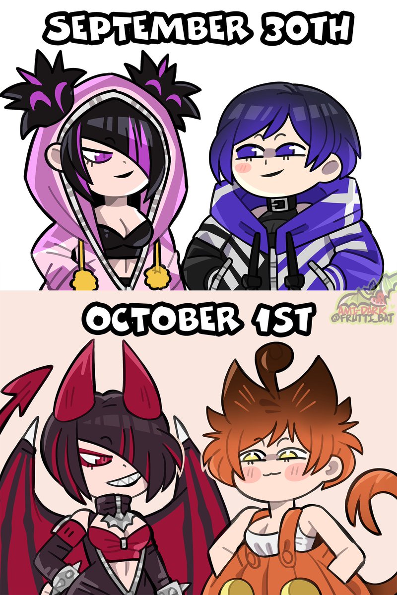 Frutti_Bat's tweet photo. Happy Spooky Month 🎃 https://t.co/bbp73TT61m