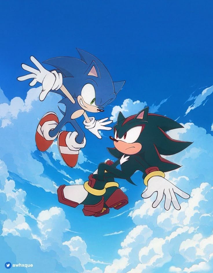 GottaDrawAsap's tweet photo. Free Fall 💙🖤

Sonic &amp; Shadow in the clouds — that expression difference is EVERYTHING

Art by @awhxque on X / Twitter

Which one are you? The Sonic or the Shadow?

#Sonic #SonicTheHedgehog https://t.co/PJJOXxolIw