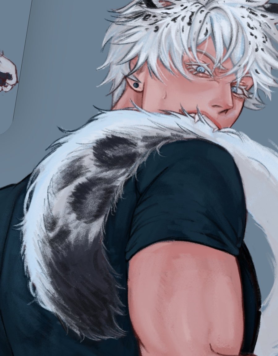 osakku_'s tweet photo. wow! now i get to repeat this pattern all over the insanely long tail i gave him!!!! https://t.co/qdCntvUogD