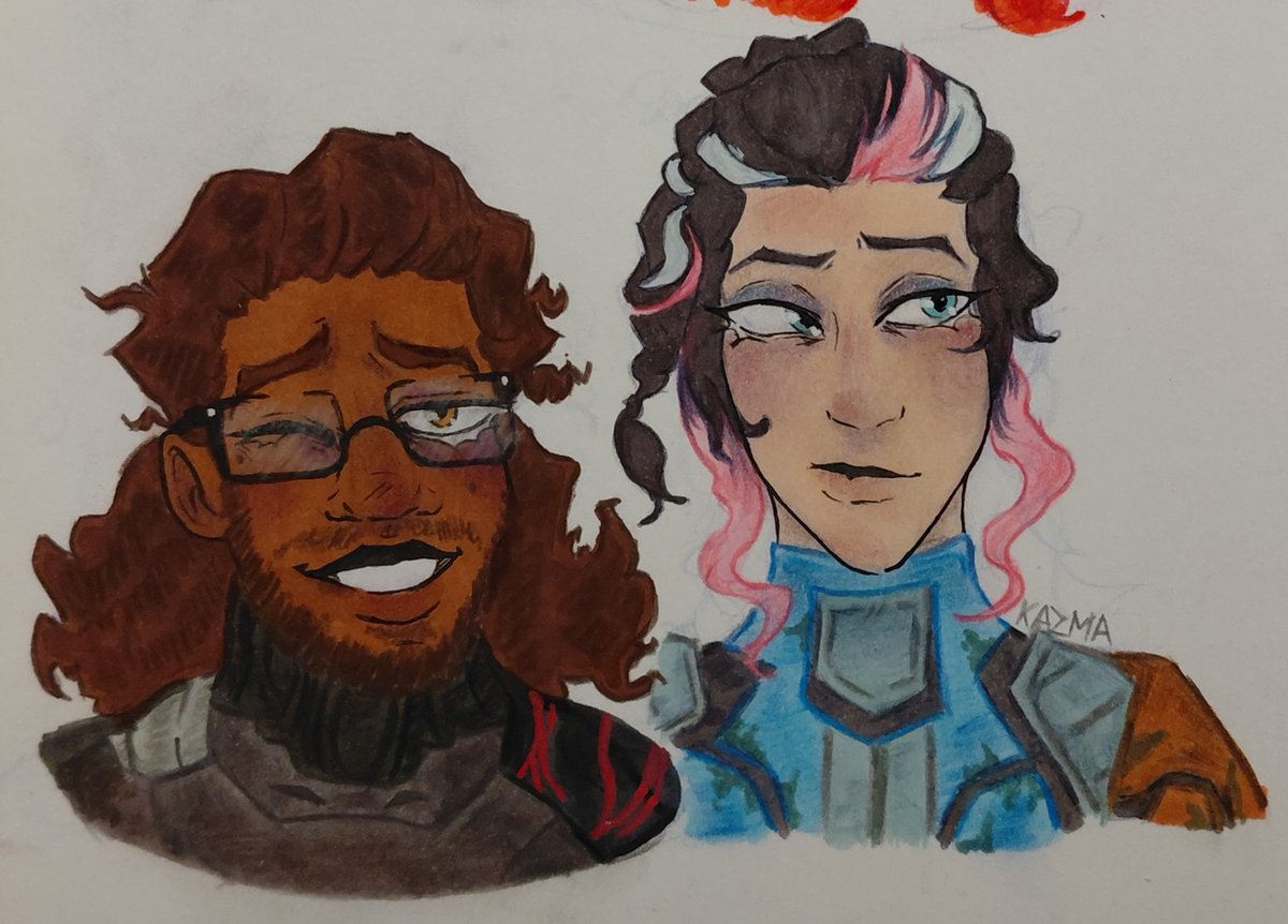 KillKazma's tweet photo. My cutiepies, a lil bit of sciedigm for y'all 🤲
(Also, they are not drawn on scale; obviously, the scientist is taller, whatever)
-
-
-
#fortnite #fortniteart #thescientist #theparadigm #theseven #oc #sciedigm https://t.co/K56rlkIAX3