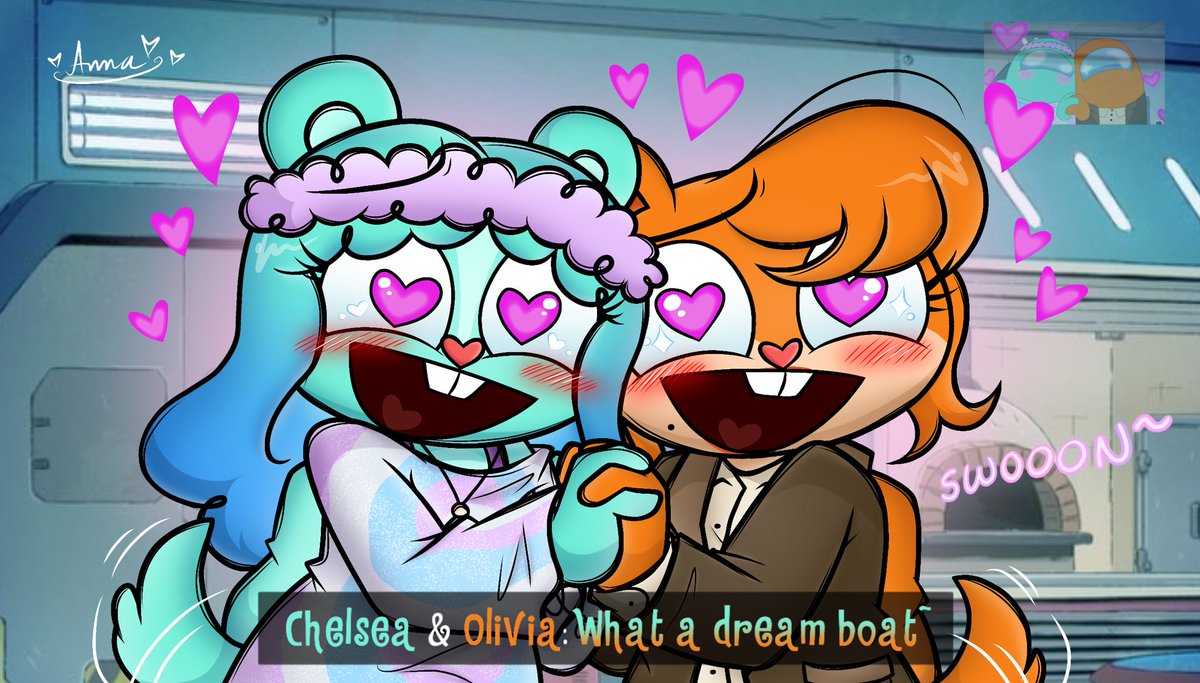 angelika_leyva's tweet photo. Sooo grafic design school has been VERY stressful lately buuut I'm doing fine so far-👍🥲///anyways here're some scene redraws of among us but it's HTF cuz why not:33✨

Hope enjoy like it^^#amongusshow #happytreefriendsAU https://t.co/Sb28YoSbzw