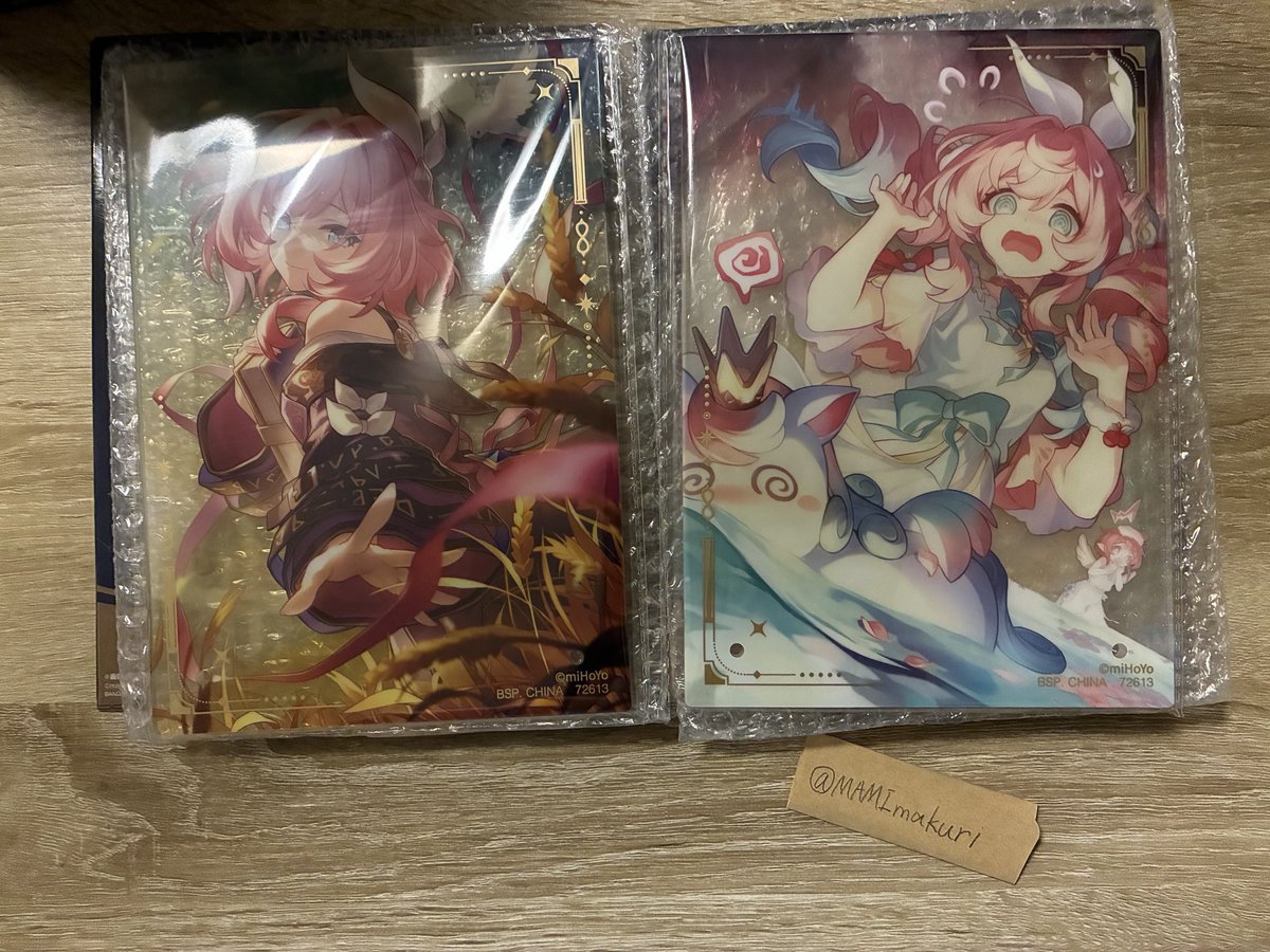 MAMImakuri's tweet photo. 崩壊スターレイル　一番くじ　交換　譲渡

求:H賞ヒアンシー>他キャラH賞、定価+送料

譲:画像1〜4

郵送交換のみになります。
検索からでもお気軽にお声掛けください！ https://t.co/2fIDw80rzB