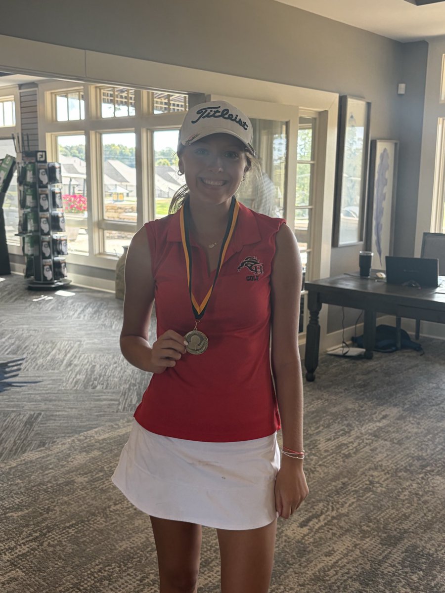 CHGolfTeam's tweet photo. Kylie Smith shot a career best 81 today and finished in 1st place in the Region!!! 

#RespectTheHill https://t.co/IVIhfprOgG
