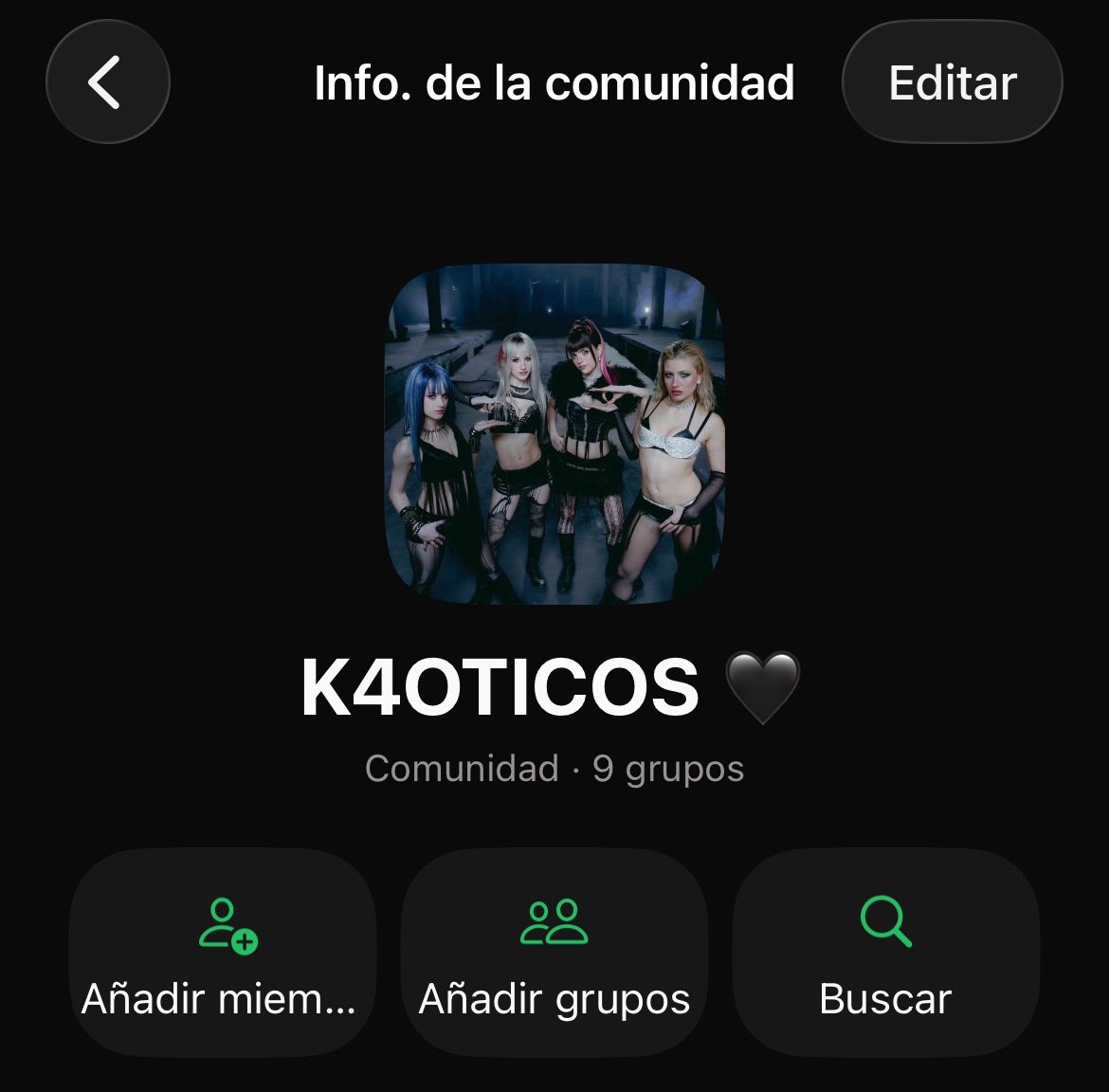 k44os's tweet photo. holaa, como la mayoría sabe tenemos una comunidad de k4oticos en whatsapp donde tenemos grupos por fecha para el movistar arena, para organizar el fan action y mas. Si se quieren unir mandenme dm y les paso el link 💚 https://t.co/Um2uTMwOJw