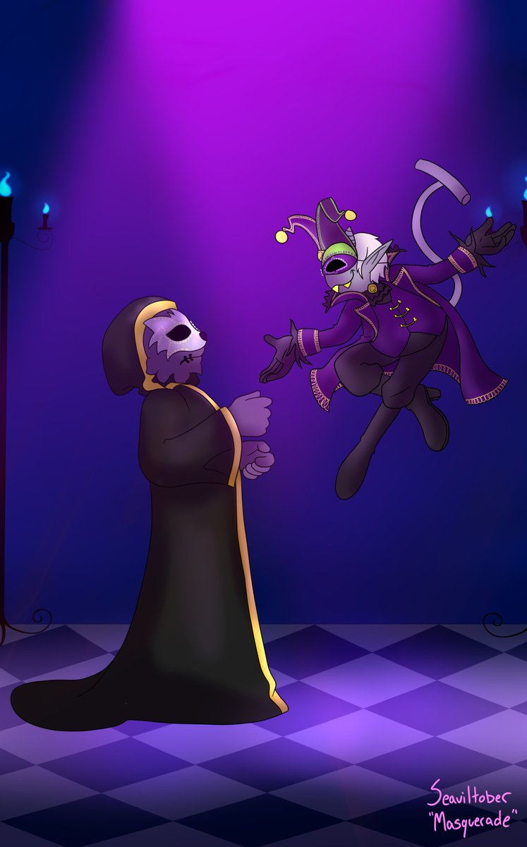 ghostibirb's tweet photo. Not doing a prompt-tober this year (as of now), but I wanted to repost some of my favs from Seaviltober I did last year!
.... I should revisit some of these bwehehe
#jevil #seam #seavil #seamvil https://t.co/YPFnukjubI