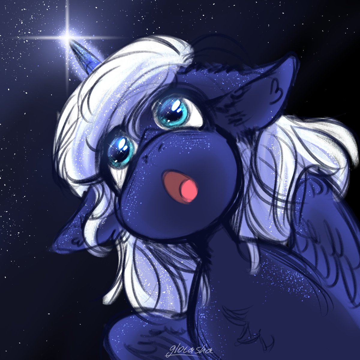 glotashaa's tweet photo. Luna ~
#luna #mlp #mylittlepony #princessluna #art #sketch #safe #fanart #pony https://t.co/rCDTKpJ6hT