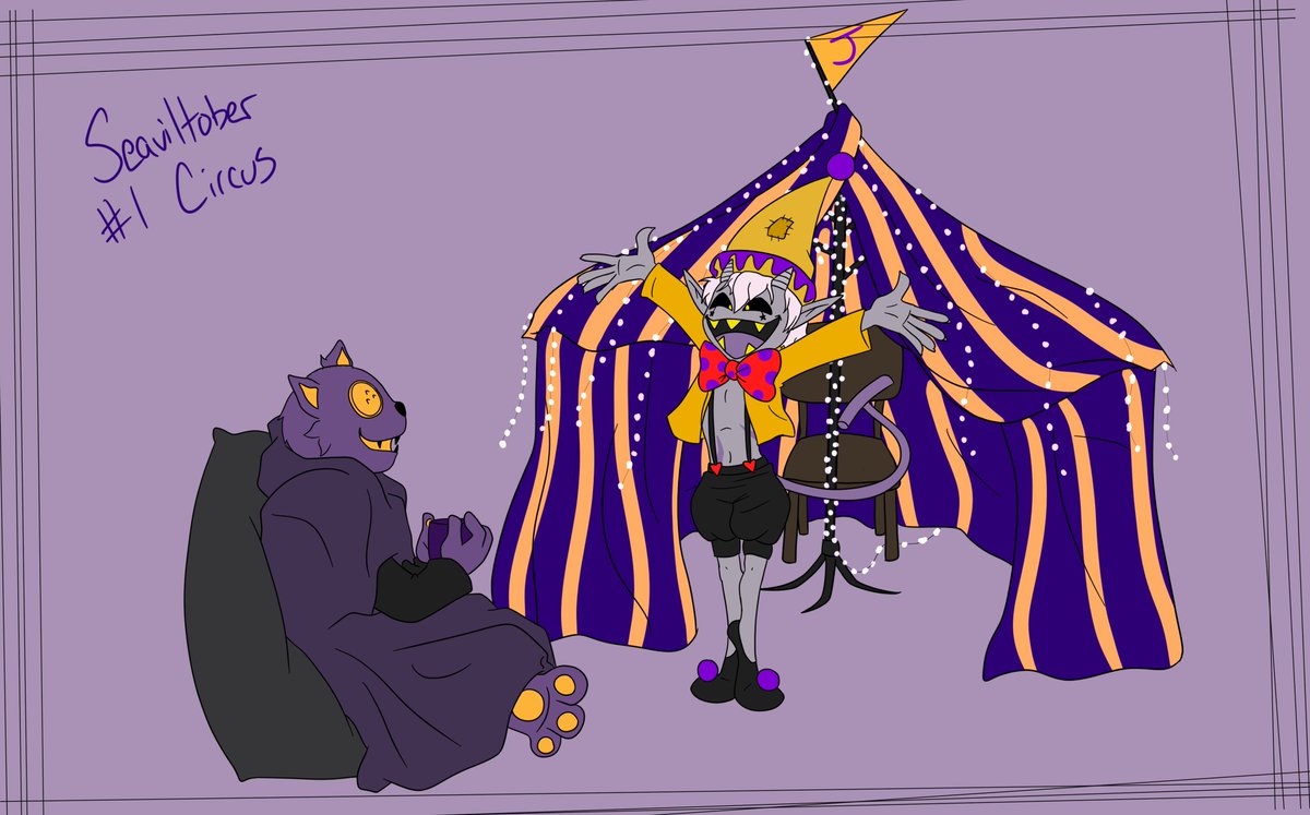 ghostibirb's tweet photo. #jevil #seam #seavil #seamvil https://t.co/WC6mXYemuJ