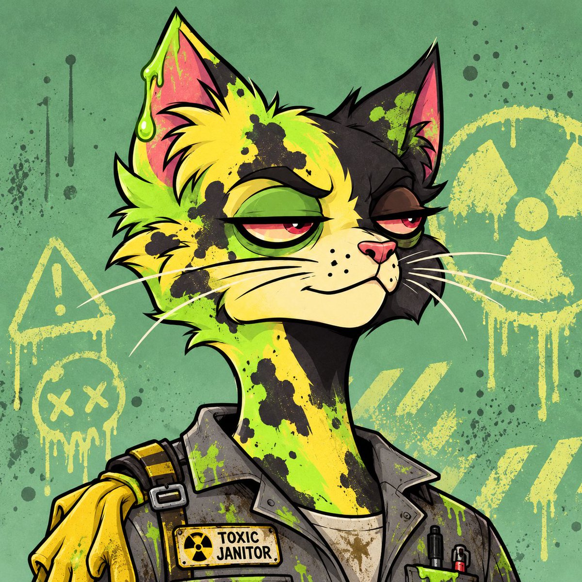 MadCatOnCro's tweet photo. Hazard level: $MAD ☢️ https://t.co/IPlSiIi9g6