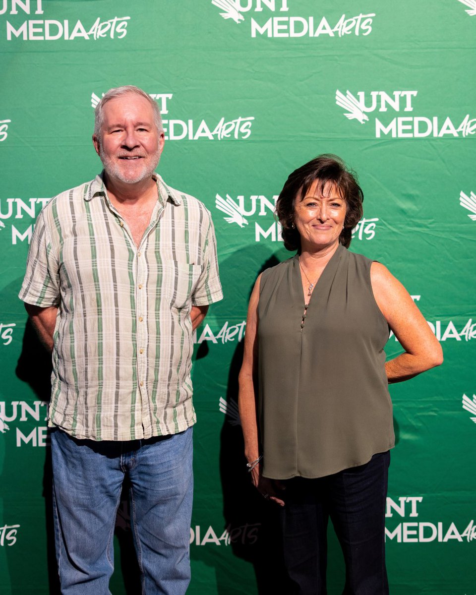 MediaArts_UNT's tweet photo. Yesterday officially marked the last day for Dr. Harry Benshoff and Lesa Statler at UNT Media Arts. We are incredibly greatful for the many years of service that the two have put towards our program and its students.

To Dr. Benshoff &amp; Lesa, Happy Retirement! https://t.co/wKNDsE2o7u