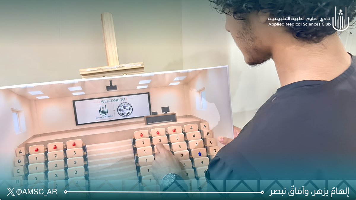 AMSC_AR's tweet photo. لأن التمكّن يبدأ بخطوة.. 🌟

أُقيمت ورشة «خطوة نحو التمكّن» بمشاركة عدد من أعضاء هيئة التدريس: د. عبدالرحمن مجلي، د. تركي الحارثي، ود. سجوى باقادر، الذين أثروا الورشة بخبراتهم وتوجيهاتهم، دعمًا لرحلة الطلبة الجامعية 📚