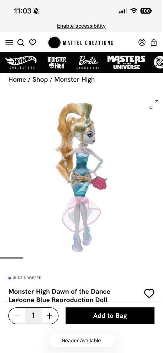 Happicat1111's tweet photo. I got some new dolls Yippe yippee
#monsterhigh #dollcollector #dotd https://t.co/EiPGU7QLOn