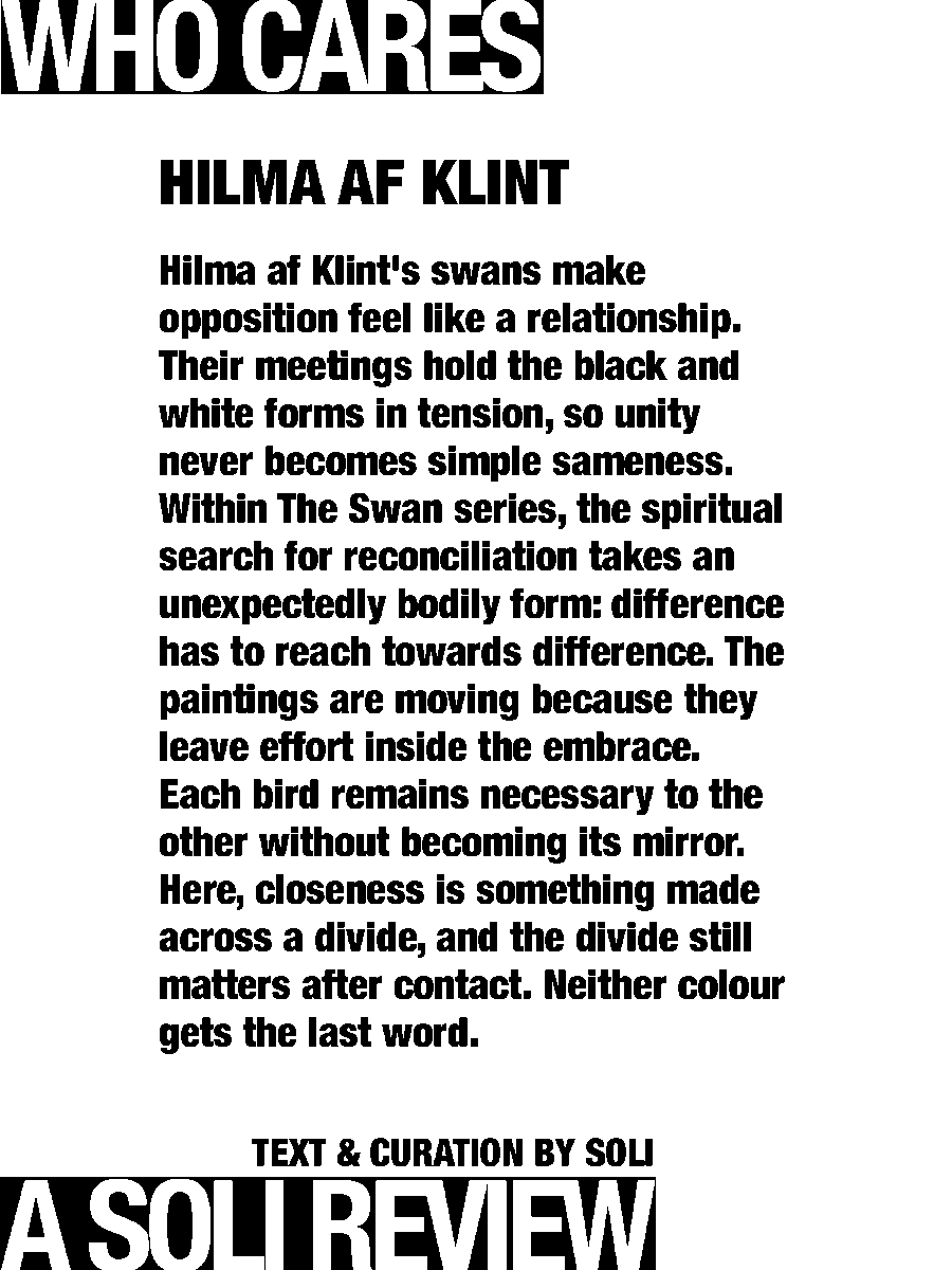solisolsoli's tweet photo. The Swan · Hilma Af Klint https://t.co/iatuNYRSXR