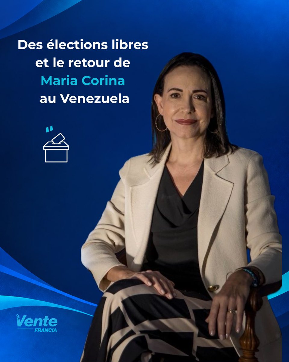ConVzlaFrancia's tweet photo. Depuis Vente Francia, nous appelons la diaspora vénézuélienne en France à rester informée, organisée et active. Même à distance, nous faisons partie du chemin démocratique du Venezuela.
#MariaCorinaMachado #EleccionesLibres #VenteVenezuela #VenteFrancia #Venezuela https://t.co/cYtsOiNvjU