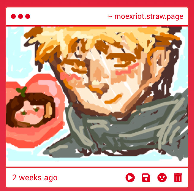 moexlaixrye's tweet photo. I can’t believe I never saw this omg I’m so awful I haven’t gotten anything on strawpage in like a year omg Laios 😭😭😭😭😭😭😭😭😭😭😭😭 Laios I love you Laios 😭😭😭😭😭😭😭😭😭😭😭😭😭 https://t.co/4MR7mIOy72