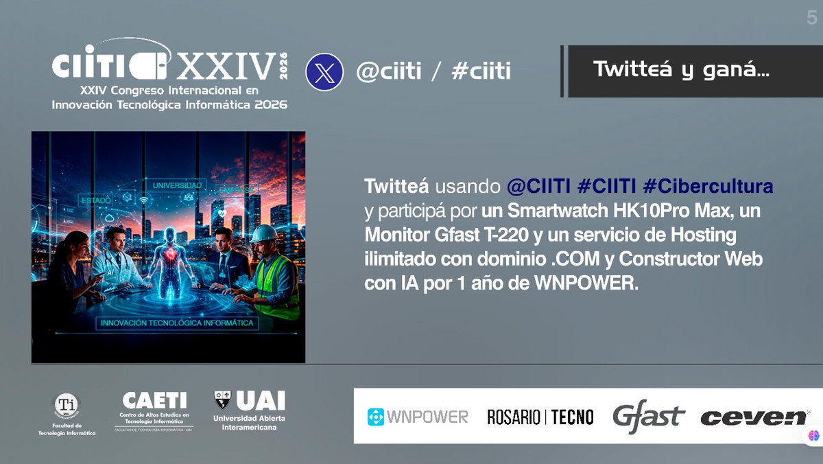 Ciiti's tweet photo. Comienza el Bloque #Cibercultura en el #CIITI https://t.co/nPcBtsNtkr