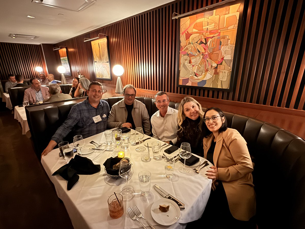 GoodmanRealEst's tweet photo. Thank you to everyone who joined us for our Goodman Real Estate ICSC Retail Forward Dinner! We enjoyed connecting with industry friends and partners and appreciate your continued support. Looking forward to seeing you all again soon!
#ICSC #ICSCRetailForward #ColumbusOH #retail https://t.co/vD5sTMYHNy
