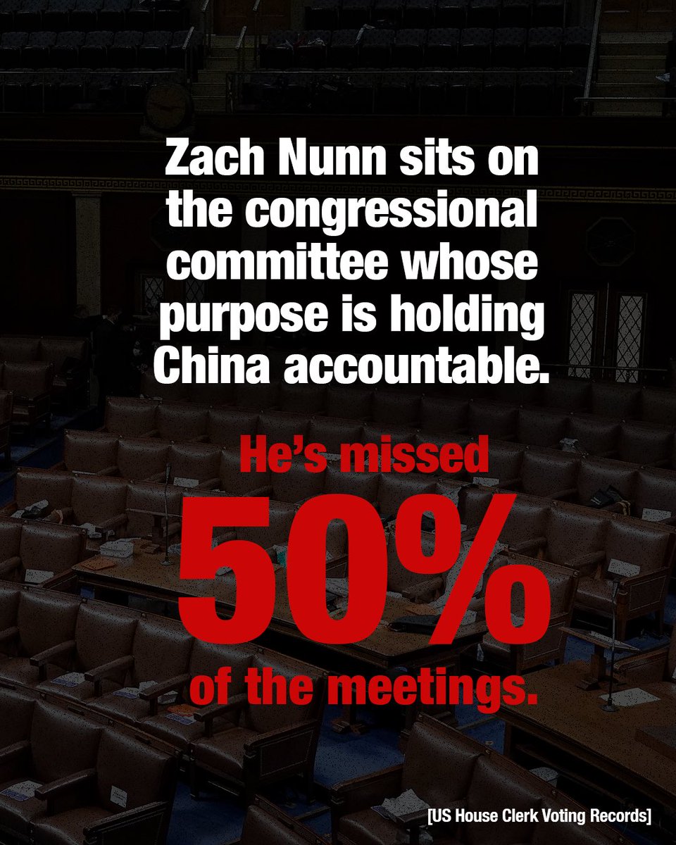 SarahforIowa's tweet photo. Zach Nunn is weak on China. https://t.co/nG6LVfh7W4
