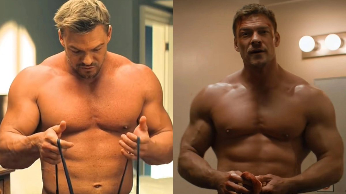 ayomide_OO1's tweet photo. Reacher's physique Season 3 vs Season 4

It could just be a "no pump vs pump" thing but I think he looks more shredded and less beefy this season. https://t.co/IVvusUCBaZ
