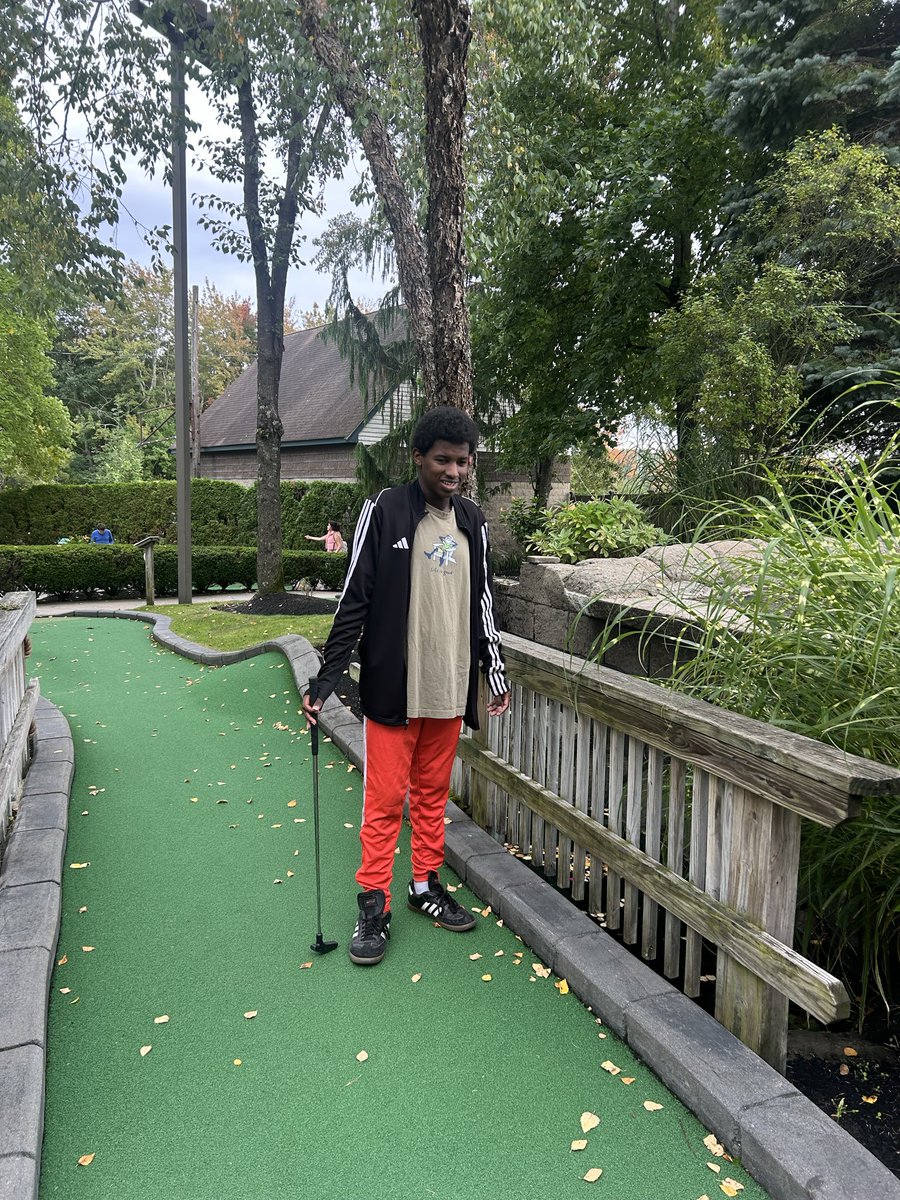 LABBBREC's tweet photo. #MiniGolfers on the course and a hole-in-one twice by Henry. Congratulations https://t.co/BWNiycl7y7