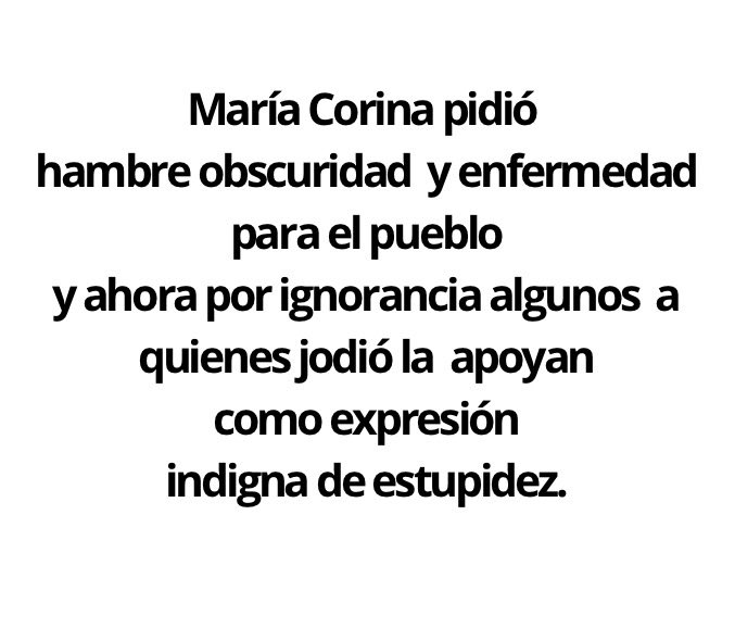 FLEVICB's tweet photo. @NTN24ve Creer  que tiene mayoría es una estupidez pero creer que el pueblo olvida la agresión es un estado de pura ignorancia animal https://t.co/xPqg8PSPzi