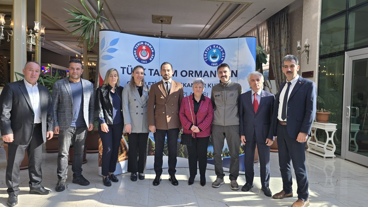 ttos01nolusube's tweet photo. Türk Tarım Orman-Sen Genel Merkezimiz tarafından Ankara Kızılcahamam’da düzenlenen Genişletilmiş Başkanlar Kurulu İstişare Toplantısı başlamıştır. https://t.co/T0rWD3c7oa
