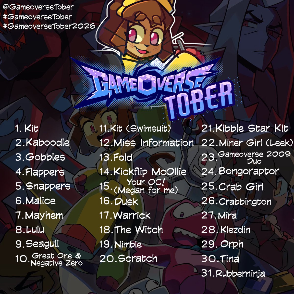 FoldFan2's tweet photo. This felt a little rushed but I drew her! Not sure what to think since it’s my first time drawing her but oh well 
Gameoverse tober! 
#gameoverse #kit #gameoversetober https://t.co/qaAemQ2vnQ