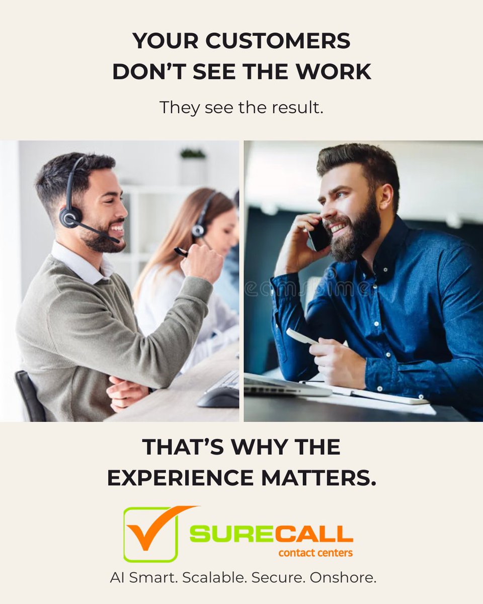 SureCallCC's tweet photo. Businesses spend a lot of time thinking about how the customer experience works internally.

Customers don't see any of that. They experience the outcome.

Was it easy? Was it fast? Did someone help?

Sometimes the best customer-experience strategy is simply looking at your business from the other side of the desk.

#CustomerExperience #B2B #BusinessStrategy