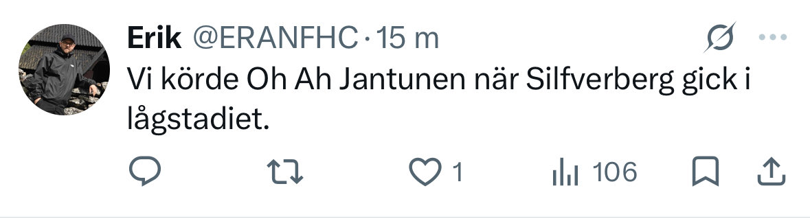 biftigers's tweet photo. @ERANFHC Du verkar ju tycka att ni skulle ha patent på den 🤨 https://t.co/app7PICgV8